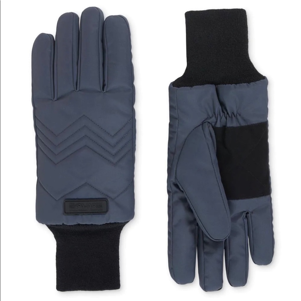 Pajar Canada Beaver Men's Quilted Glove with Suede Palm, S/M, Graphite
